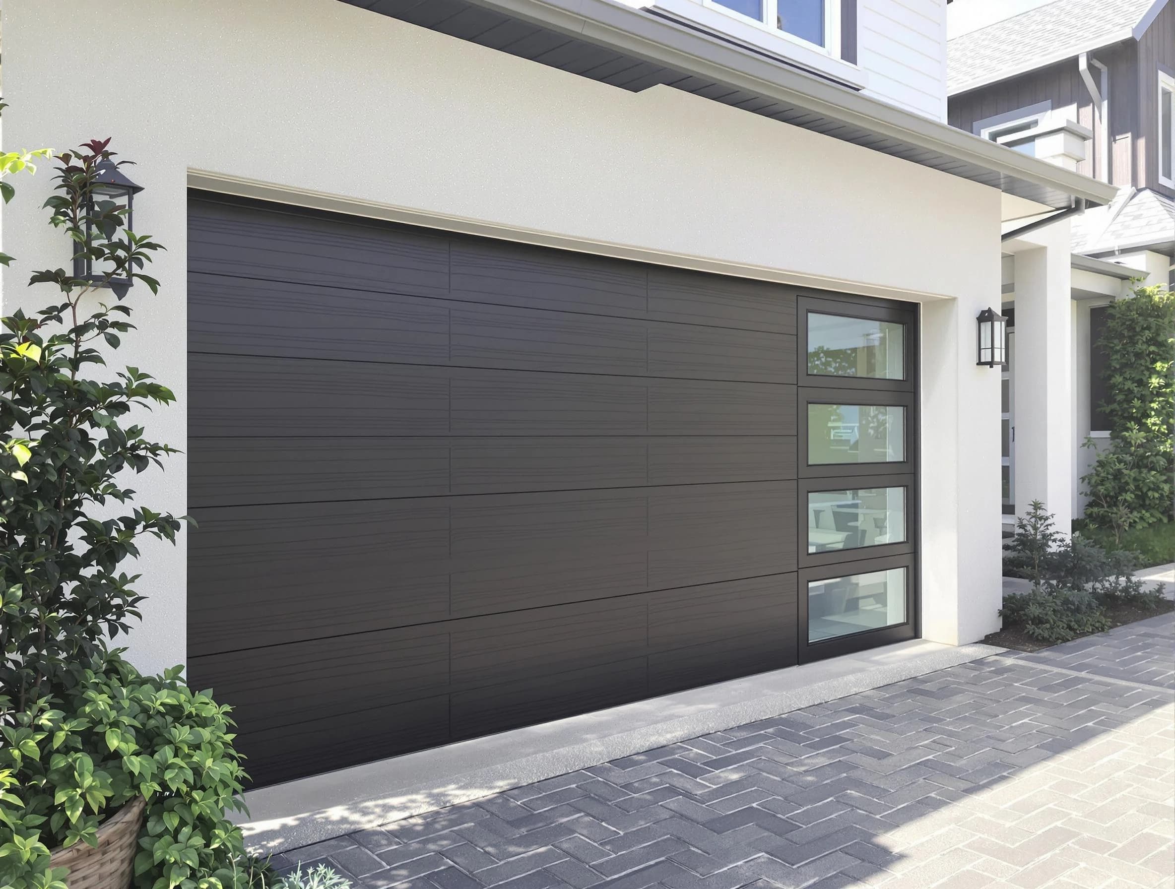 Custom garage door installation by Magna Garage Door Repair in Magna