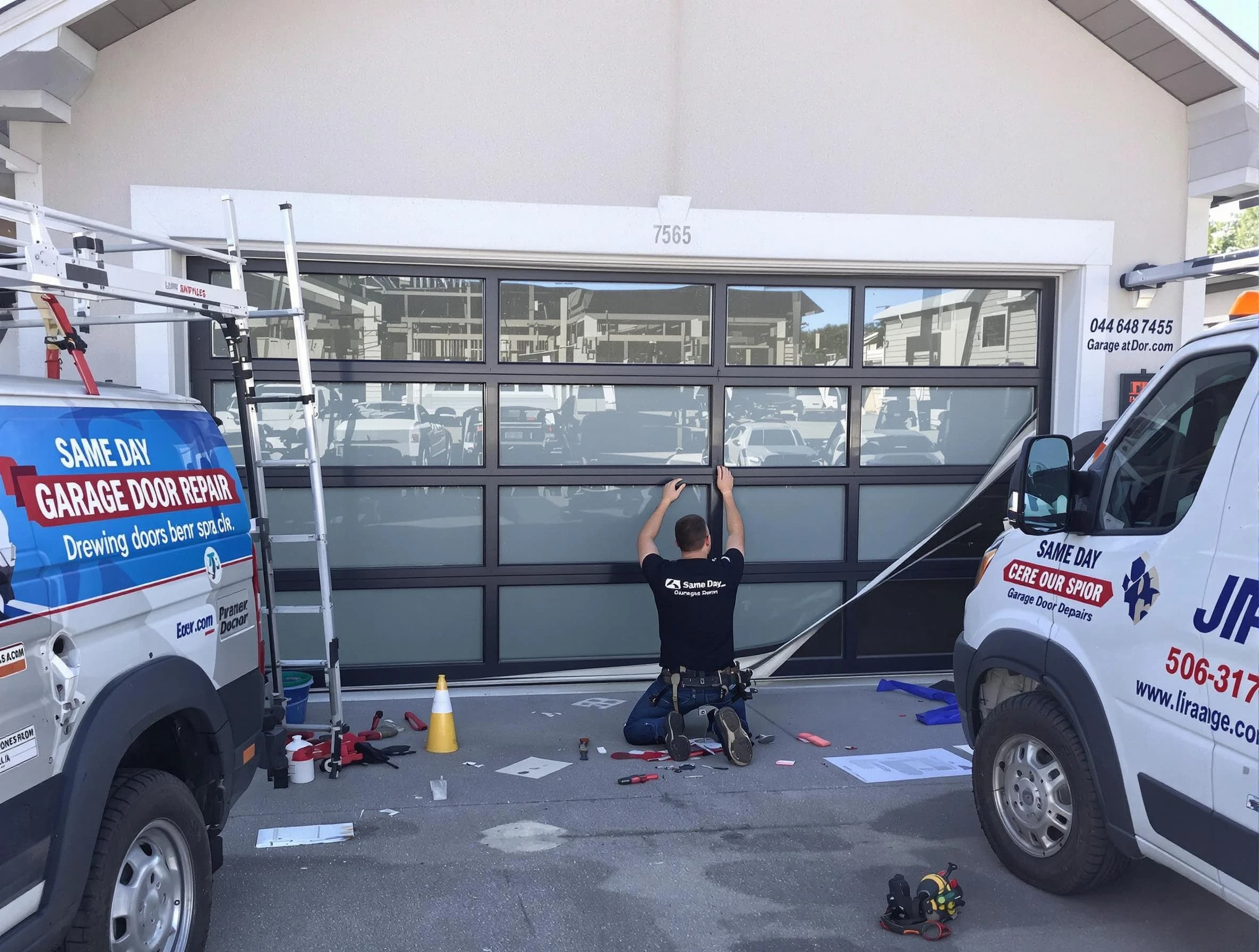 Magna Garage Door Repair providing same-day garage door repair in Magna
