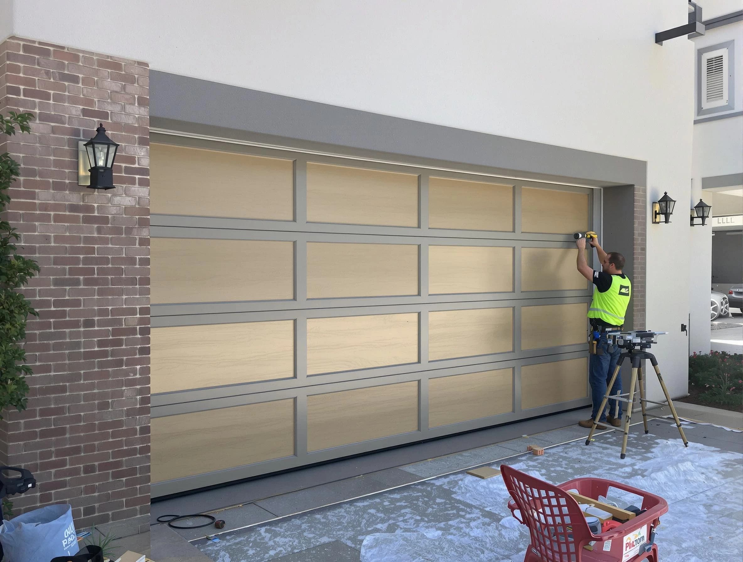 Garage door replacement service by Magna Garage Door Repair in Magna