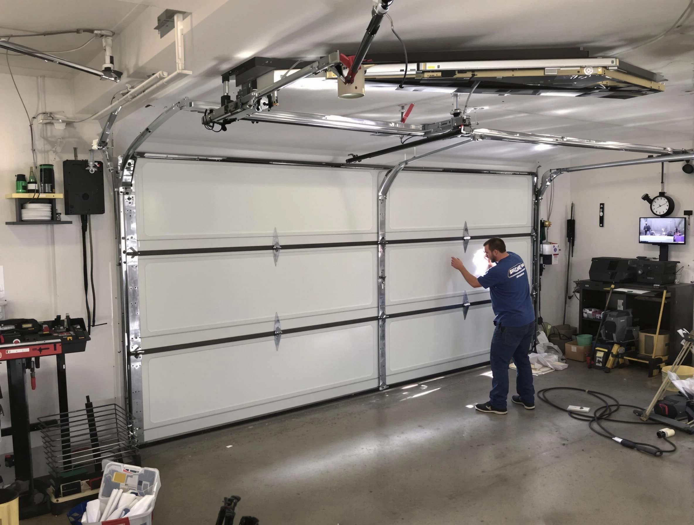 Professional garage door repair service by Magna Garage Door Repair in Magna