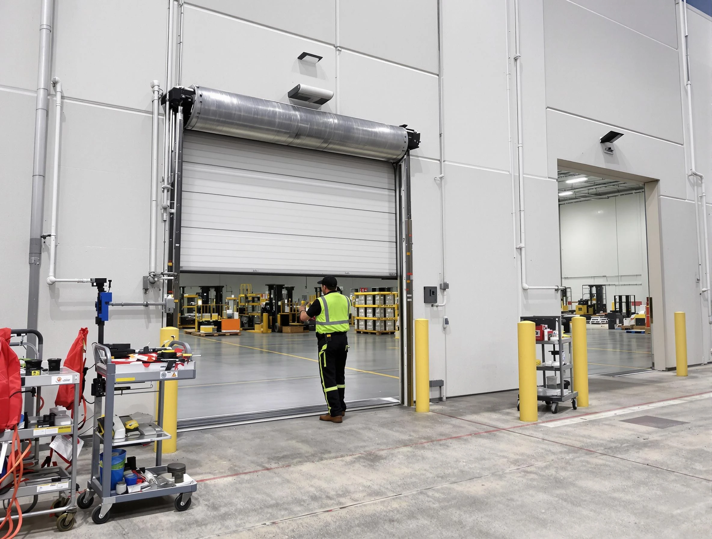 Commercial Garage Door Repair in Magna