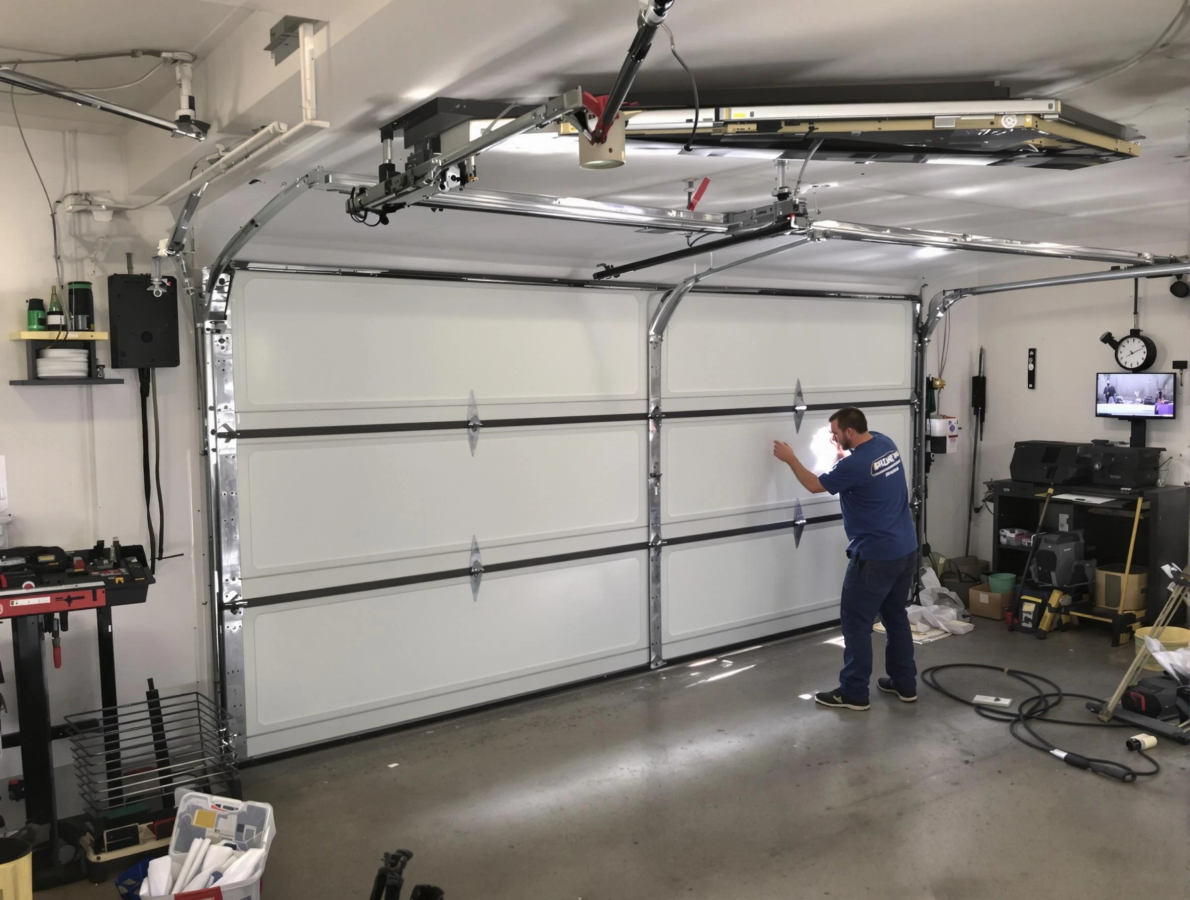 Professional garage door repair service by Magna Garage Door Repair in Magna