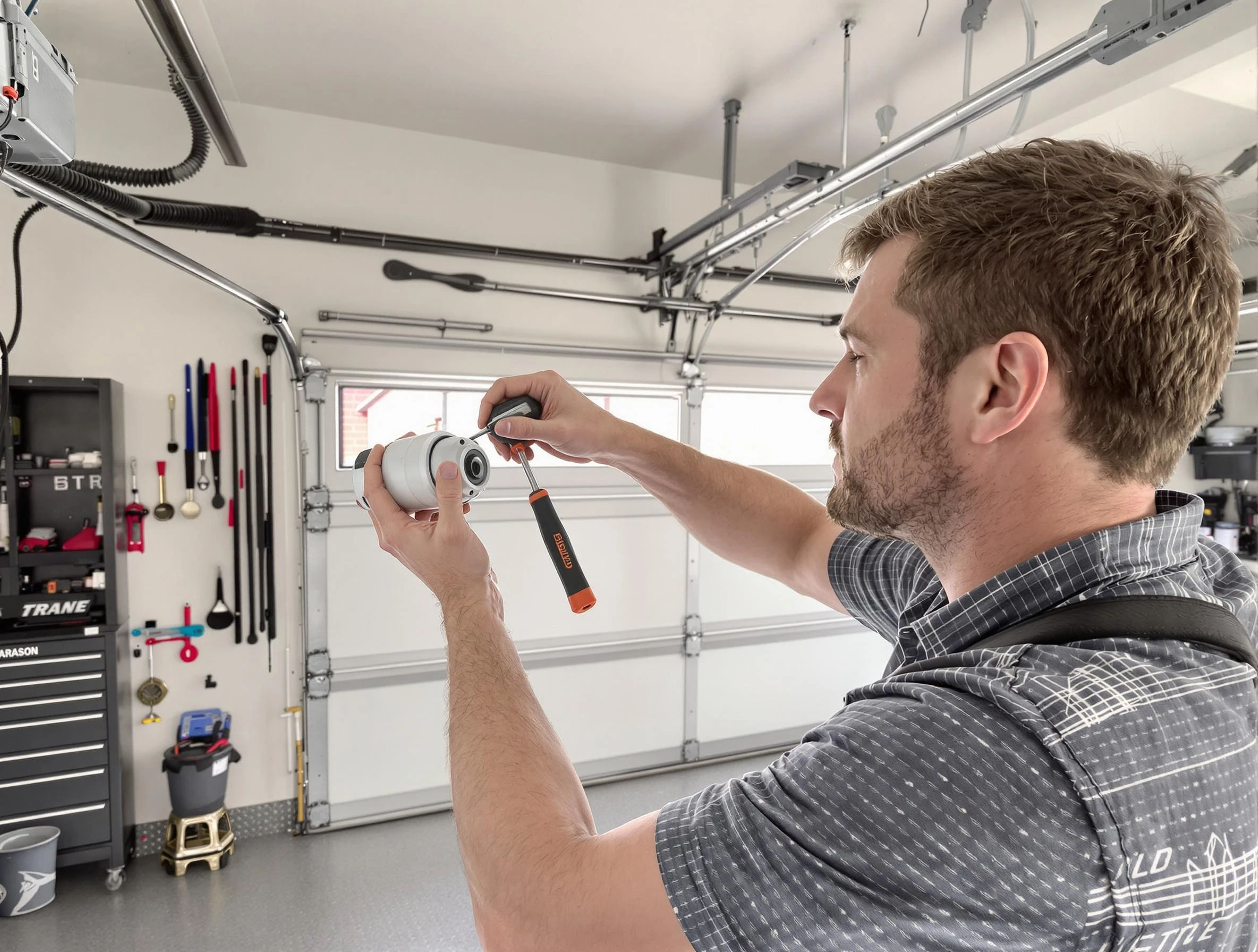 Garage door opener repair service by Magna Garage Door Repair in Magna